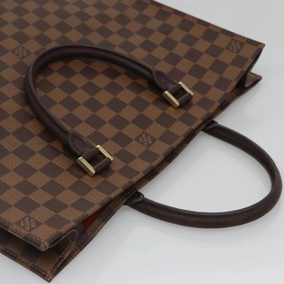 LOUIS VUITTON Damier Ebene Sac Plat Hand Bag - Picture 6 of 15
